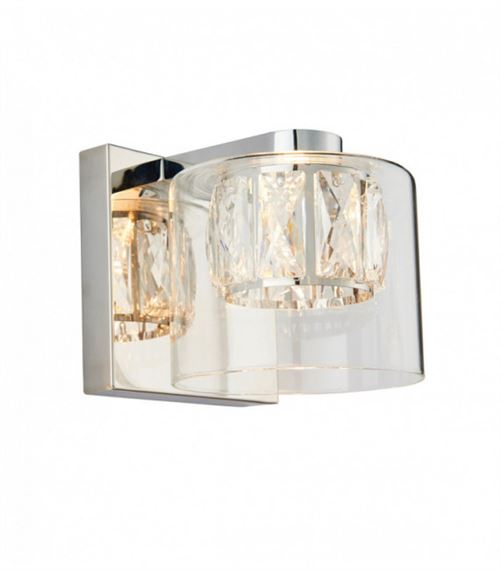 Applique Verina Acier 25W