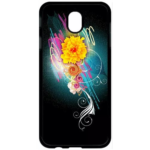 Coque samsung galaxy j7 2017 (j730) flower vector designs