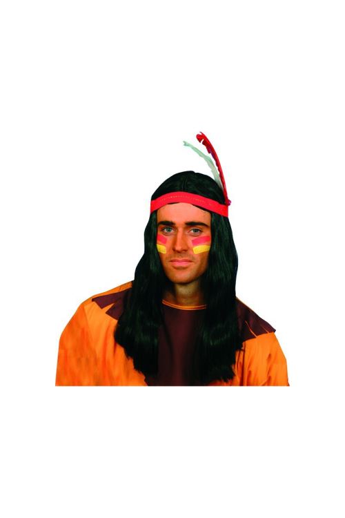 Perruque brave indien