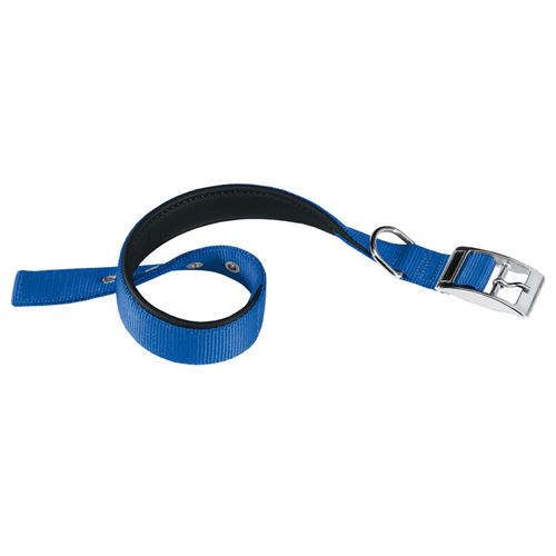 Comparer les prix de Ferplast Collier chien chiens nylon souple rembourrage FERPLAST DAYTONA différentes tailles et couleurs Bleu