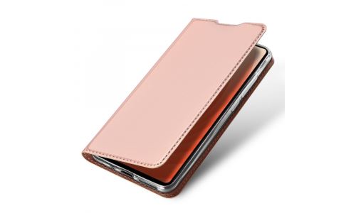 Etui folio pour Huawei Mate-20 rose avec rabat latéral et fonction stand