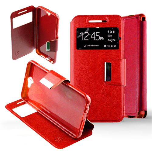 Etui Folio pour HTC One A9 - Rouge