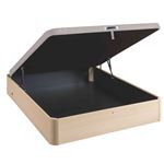 Sommier lit coffre en kit bouleau Bultex Asteroid 140x190