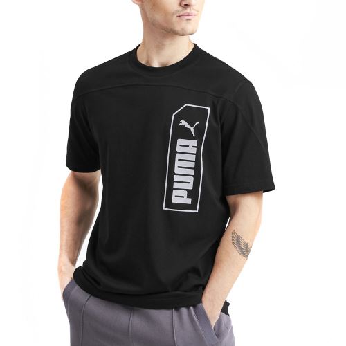 T-shirts Puma Noir S