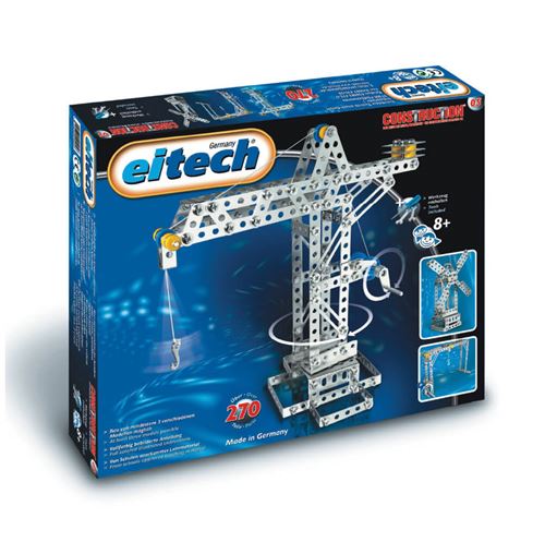 Construction M&eacute;canique - Eitech - Coffret Moulin Et Grue