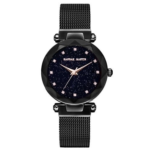 Montre à quartz HANNAH MARTIN Femme HM-D6N - Noir(34mm)