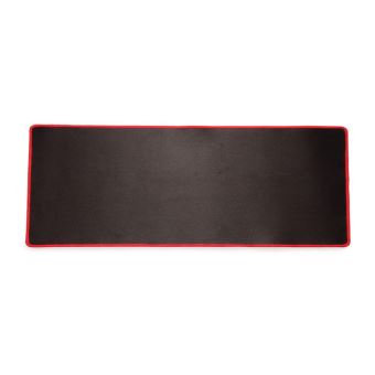 VSHOP® Tapis de souris Gaming XXL 580x300x4mm Grand Sous Main Bureau Tapis  souris Gamer (noir contour rouge) - Tapis de souris