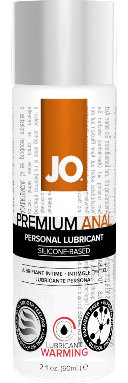 System Jo Lubrifiant à Base de Silicone Anale Chauffante 60 ml