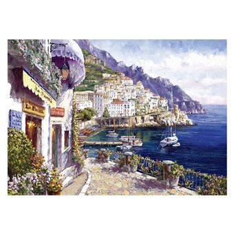 Puzzle 2000 Pièces : Sam Park : italie, Après-midi à Amalfi