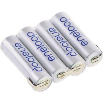 Pack de piles rechargeables 4x LR6 (AA) NiMH Panasonic 126822 4.8