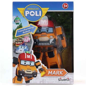 Robocar Poli Héli Hélicoptère Transformable – 10 Cm – 2 En 1 Robot Ou Hélicoptère – Dès 3 Ans – Bras Amovibles