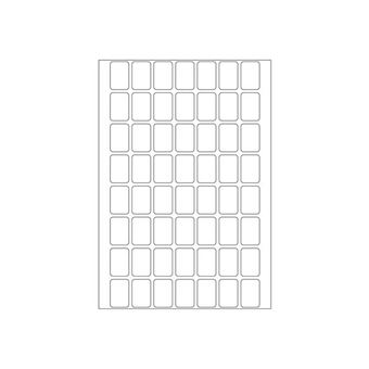 Étiquettes Amovibles Herma 12x18mm - Lot De 1792 - Repositionnables Sans Traces