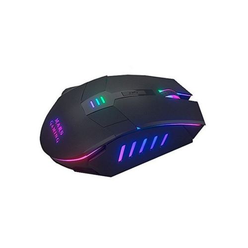 MARS GAMING MM116 - Souris - droitiers et gauchers - optique - 6 boutons - filaire - USB