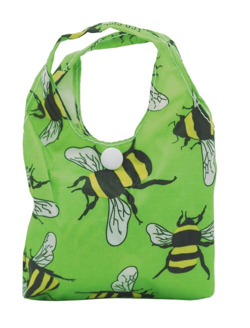 Sac cabas Eco Chic pliable - Abeilles Vert