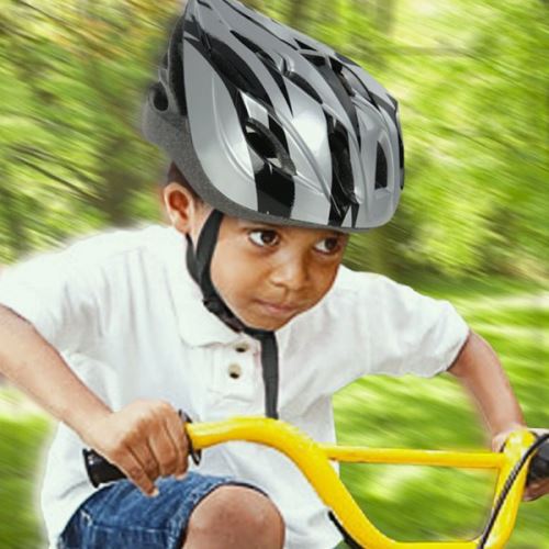 Casque pour cycliste enfant - Anti choqcs vélo Taille - L