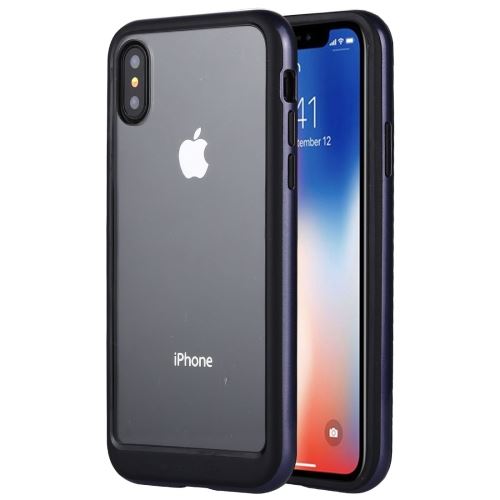 Iphone X / Xs Coque Protection Plastique Bumper Violet Als81068