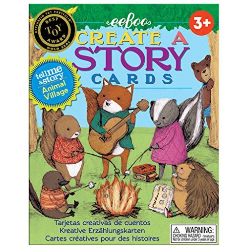 eeBoo Create and Tell Me A Story Cards Animal Village
