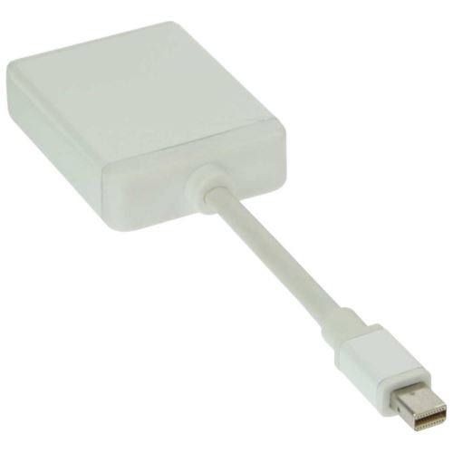 Adaptateur InLine® Mini DisplayPort mâle vers DVI-D 24 + 1 femelle blanc
