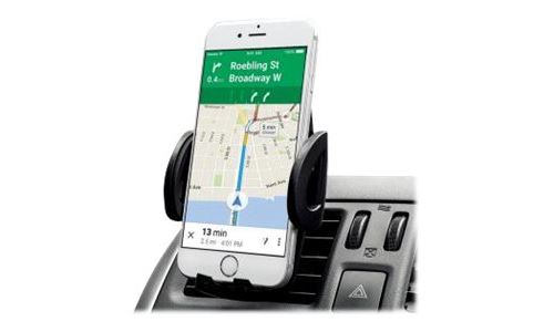 Muvit Air Vent Car Holder Silent - Autohouder - zwart