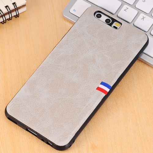 Huawei P10 Housse Etui Cuir PU Texture Peau Blanc ALS53760