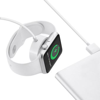 Chargeur rapide sans fil pour Apple Watch série 1 2 3 4 Câble de charge  rapide USB magnétique 38 / 42mm 1M pour chargeur iWatch - Accessoires  bracelet et montre connectée - Achat & prix