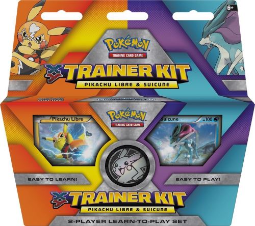 Kit entraîneur Pokemon: Pikachu Libre et Suicune Brand New