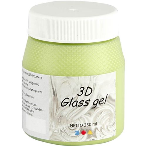 Creotime pâte structurelle transparente 250 ml vert clair
