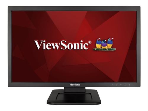 ViewSonic TD2220 - LED-monitor - 22 (21.5 zichtbaar) - aanraakscherm - 1920 x 1080 Full HD (1080p) - TN - 200 cd/m² - 1000:1 - 5 ms - DVI-D, VGA - luidsprekers