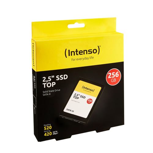② SSD interne Intenso 2.5 256 Go SATA III MLC - Neuf — Disques durs —  2ememain