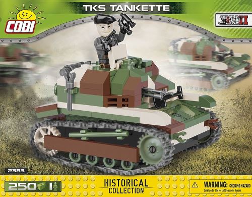 Cobi Collection historique TKS Kit de réservoir TKS 250 pièces 2383