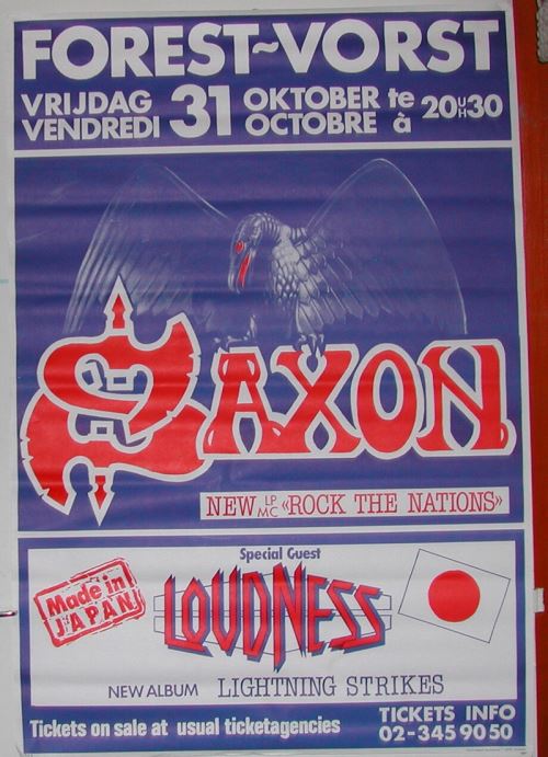 Saxon - 70x100 cm - AFFICHE / POSTER