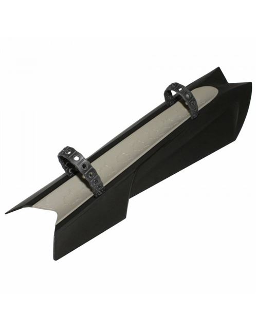 Garde boue vtt sur cadre p2r m2 noir (sur tube diagonal avec protection cadre) (vendu a l unite)
