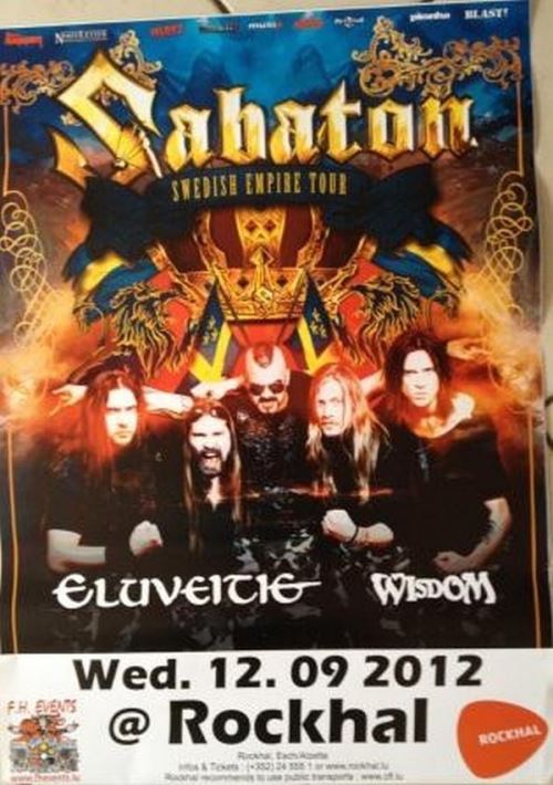 Sabaton - 40x60 cm - AFFICHE / POSTER