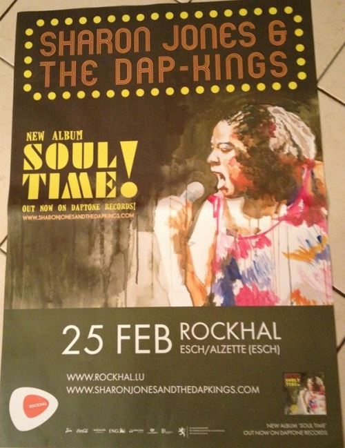 Sharon Jones & The Dap-Kings - 70x100 cm - AFFICHE / POSTER