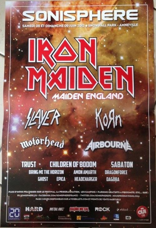 Iron Maiden - 40x60 cm - AFFICHE / POSTER