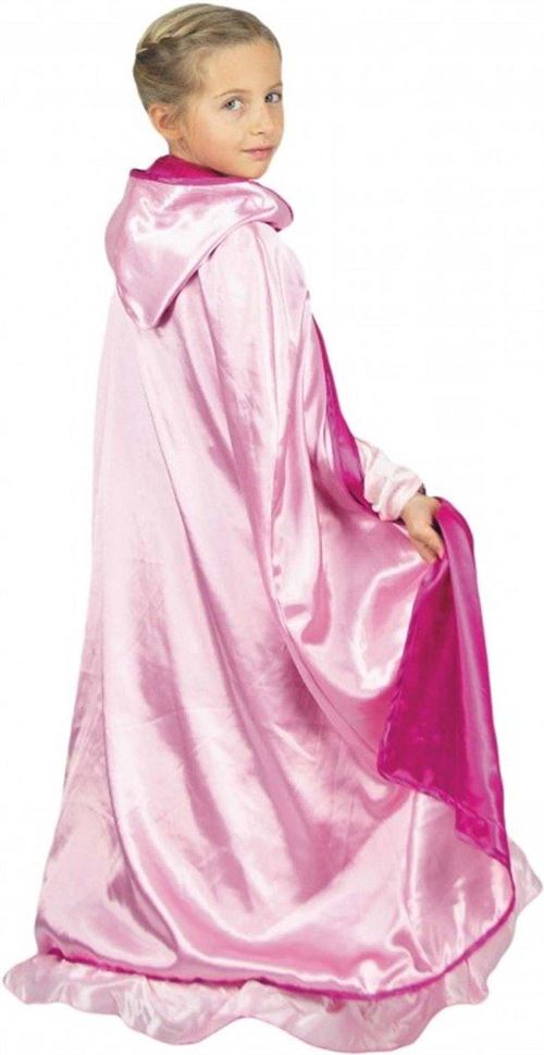  Cape princesse reversible rose luxe enfant