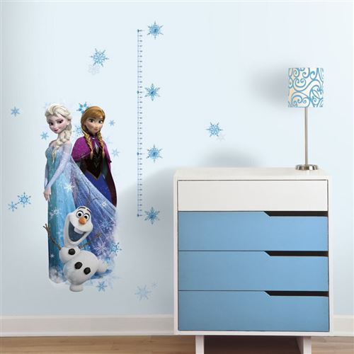 Roommates - Stickers g&eacute;ant Toise La Reine des Neiges Disney