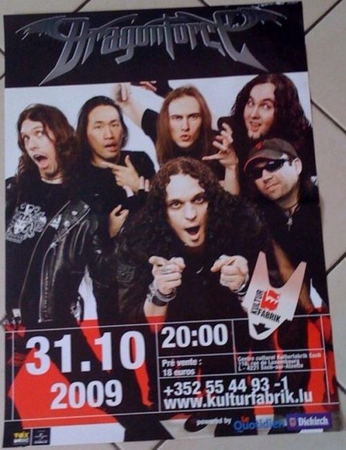DragonForce - 50x70 cm - AFFICHE / POSTER