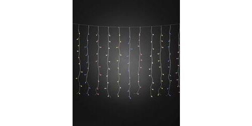 Guirlande lumineuse stalactites Konstsmide 3675-503 pour l'extérieur 24 V Ampoule LED multicolore (L x l x h) 15.07 m x 507 cm x 100 cm