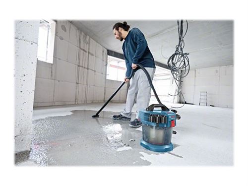 Bosch Professional 06019C6301 Aspirateur sans Fil GAS 18V-10 L Kit, 18 V, Bleu/noir