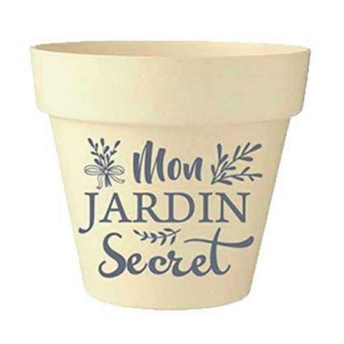 STC – Pot de Fleur en Bambou Ø 18,5 cm – Mon Jardin Secret
