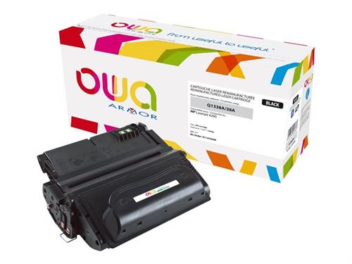 OWA - Zwart - compatibel - gereviseerd - tonercartridge (alternatief voor: HP Q1338A) - voor HP LaserJet 4200, 4200dtn, 4200dtns, 4200dtnsl, 4200L, 4200Ln, 4200Lvn, 4200n, 4200tn