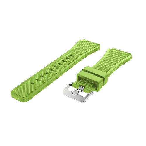 Bracelet en silicone pour SAMSUNG galaxy Watch 46mm/Gear S3 - Vert