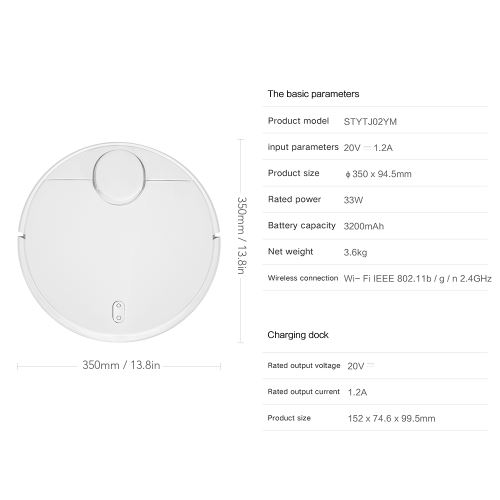 105€ sur Aspirateur Robot Xiaomi Pro multifonction 2100Pa 105€ sur Aspirateur Robot Xiaomi Pro multifonction 2100Pa