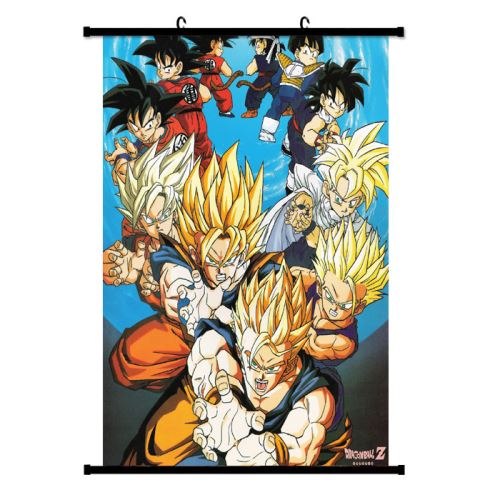 Poster en toile étanche avec cadre en PVC - Dragon Ball (#836),40X60 CM
