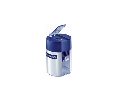 Staedtler Argent Taille-Crayon Avec Réservoir, Rond, É