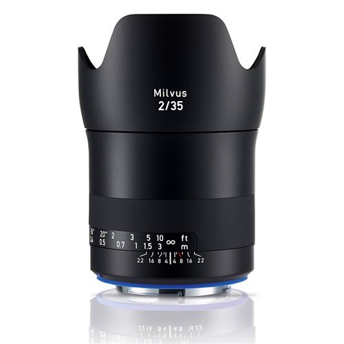 ZEISS objectif milvus t* 35 mm f/2 ze canon + paresoleil