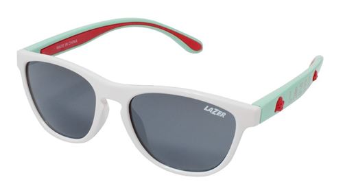 Lazer lunettes Blubde soleil junior cat.3 blanc/vert