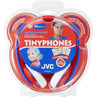 Casque pour enfant JVC HA-KD7 Filaire Bleu Casque pour enfant JVC HA-KD7 Filaire Bleu