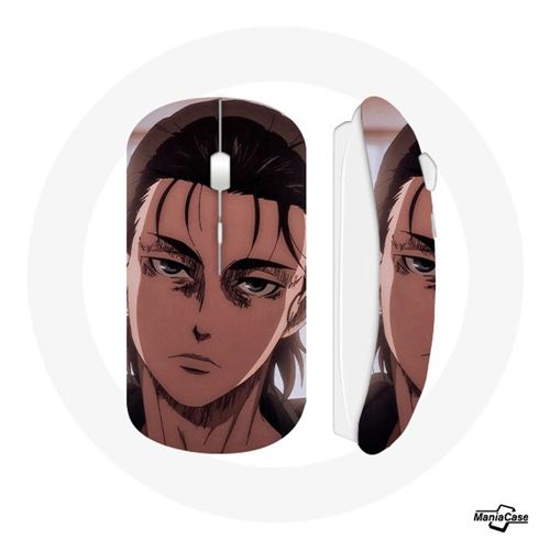 Souris Sans Fil Eren Yeager Attack on Titan Manga Maniacase